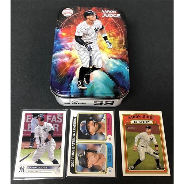 Aaron JUDGE Tin w/ 3 Cards - Yankees
