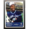 Image 1 : Devon White 5x7 AUTOGRAPHED Card - Blue Jays w/ COA