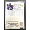 Image 2 : Mookie Wilson 5x7 AUTOGRAPHED Card - Mets w/ COA