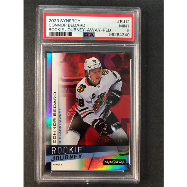 Connor Bedard PSA 9 - 2023 Synergy /599 - Blackhawks
