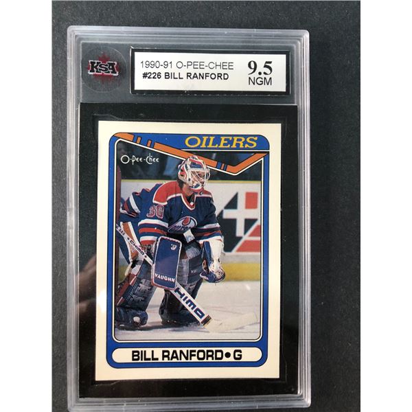 1990-91 Bill RANFORD KSA 9.5 - Oilers