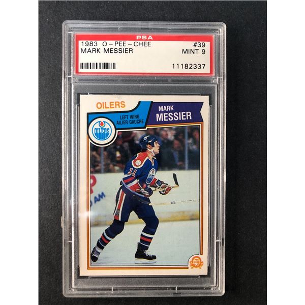 1983-84 OPC Mark Messier PSA 9 - Oilers
