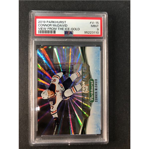2019 Parkhurst GOLD - Connor McDavid PSA 9 - Oilers