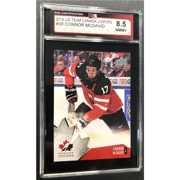 2015 UD Juniors - Connor McDavid KSA 8.5 - Canada