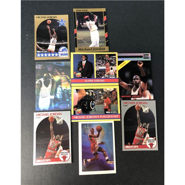 Michael JORDAN Lot - 9 Card Lot w/ HOLO