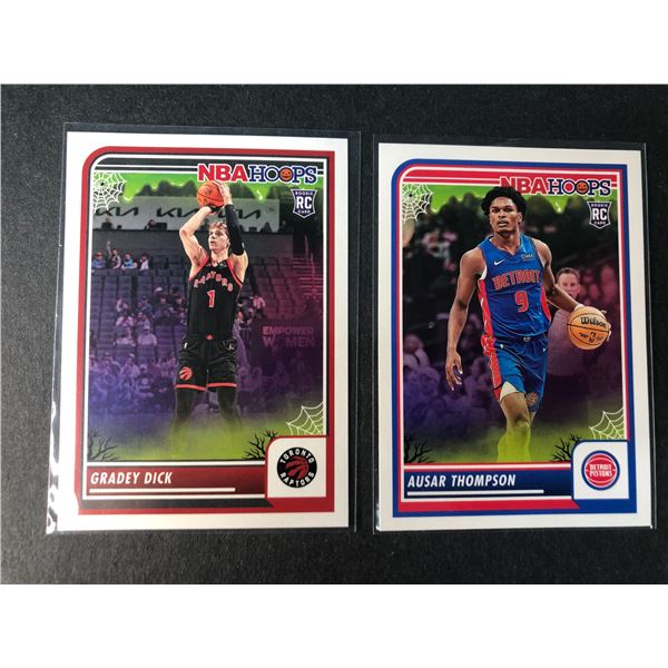 2023-24 Hoops Gradey DICK & Ausar Thompson HAUNTED Rookie Cards