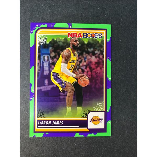 2023-24 Hoops Haunted LeBron James GREEN SLIME - Lakers