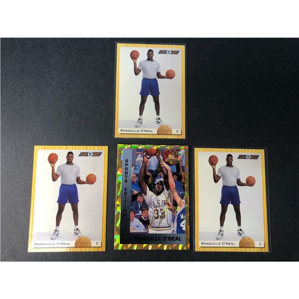 Shaquille O'Neal College Card LOT x4 - LSU