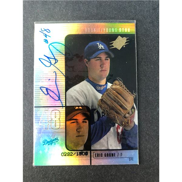 2000 SPx Eric GAGNE Autograph Canadian Rookie - Dodgers