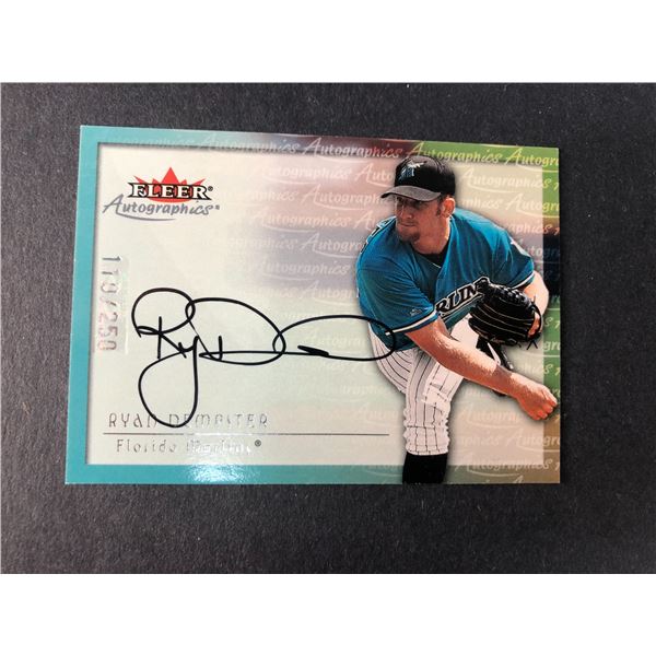 Ryan Dempster SP AUTOGRAPH - Canadian - Marlins