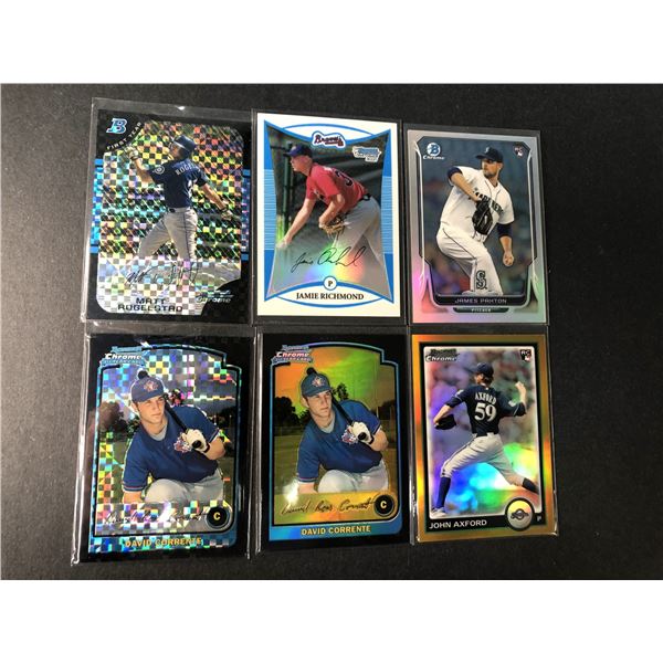Canadian Born ROOKIES Refractors LOT x6