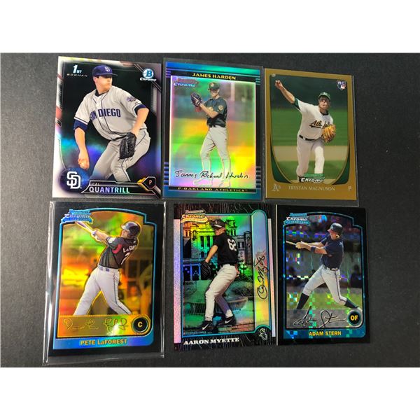 Canadian Born ROOKIES Refractors LOT x6