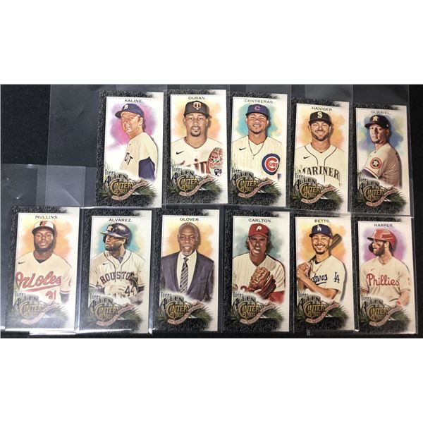 2022 Allen & Ginter BLACK BORDER Mini Lot x11
