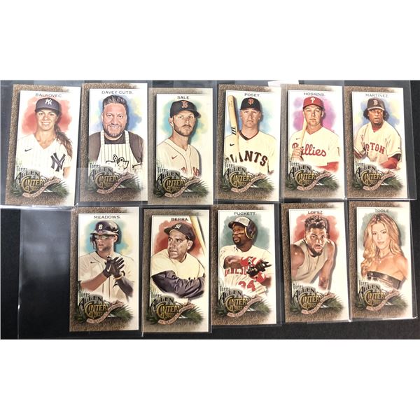 2022 Allen & Ginter Brown BORDER Mini Lot x11