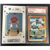 Image 1 : Frank Thomas & Chipper Jones RC GRADED Lot