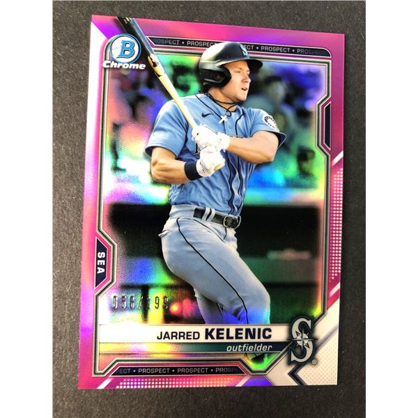2021 Bowman Chrome Refractor - Jared Kelenic - Mariners /199