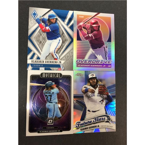 Vladimir Guerrero Jr X4 Card Lot