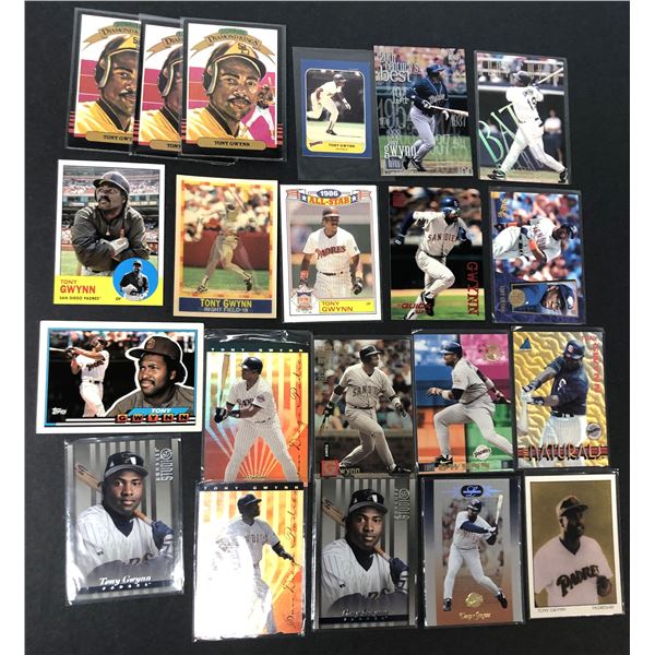 Tony Gwynn Lot x21 - Padres