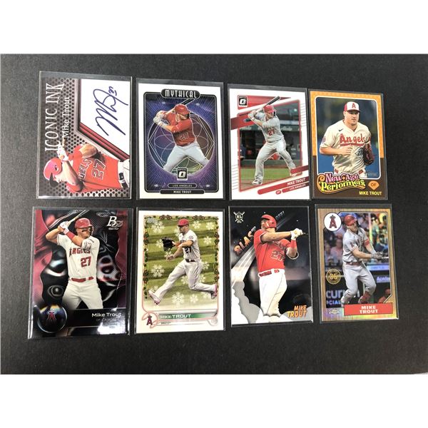 Mike Trout Card Lot x7 - Angels