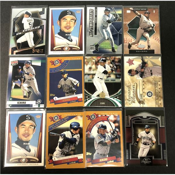 Ichiro x12 Card LOT - Mariners