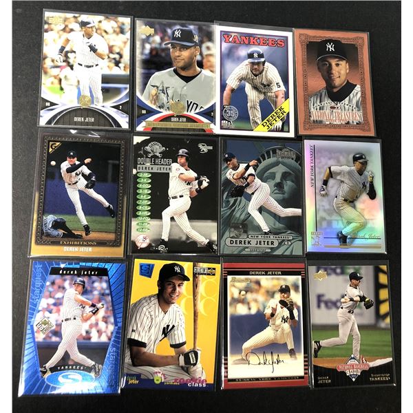 Derek Jeter Card LOT x12 - Yankees