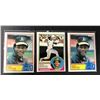 Image 1 : 1983 OPC Rickey Henderson LOT x3