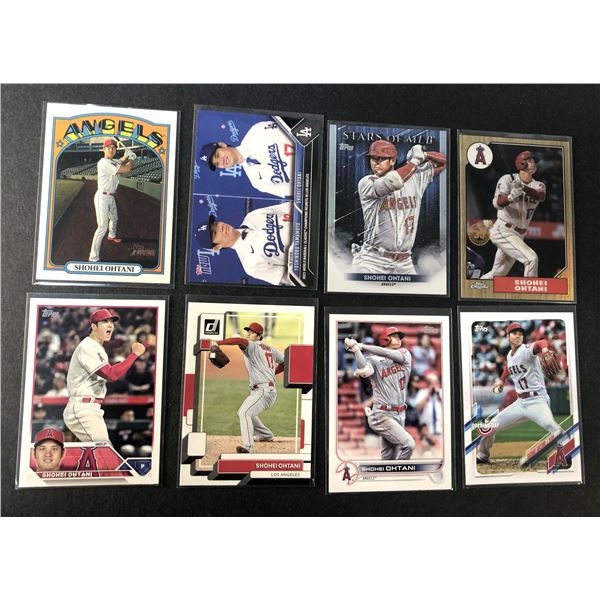 Shohei OHTANI LOT x8 - Angels Dodgers