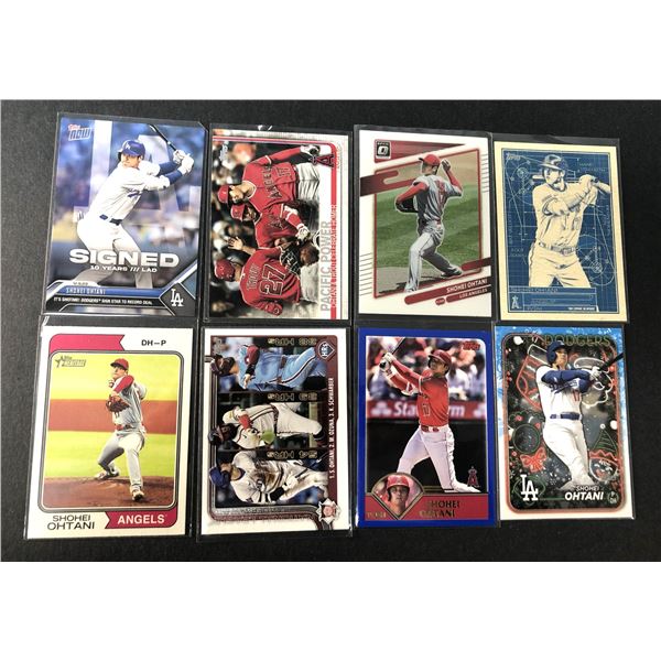 Shohei OHTANI LOT x8 - Angels Dodgers
