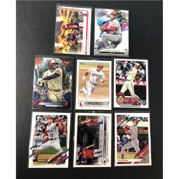 Shohei OHTANI LOT x8 - Angels Dodgers
