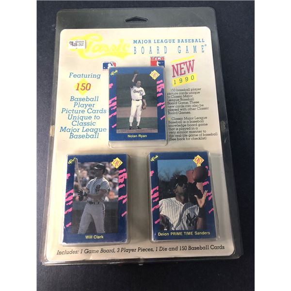 1990 Classic Baseball Boardgame - In Pack - Ryan, Sanders