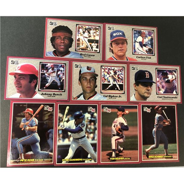 x9 Donruss 1983 & 1984 Oversized ALL-Star Cards