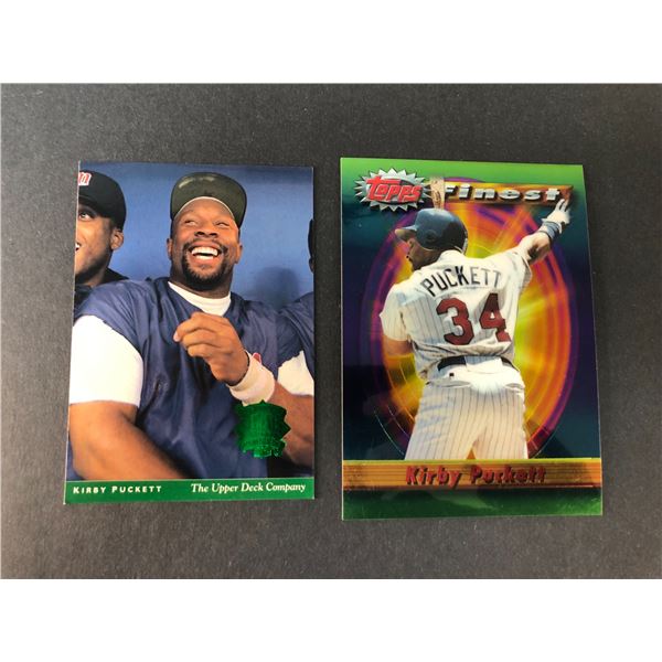 Kirby Puckett x2 Jumbo Cards - Twins