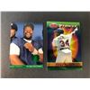 Image 1 : Kirby Puckett x2 Jumbo Cards - Twins