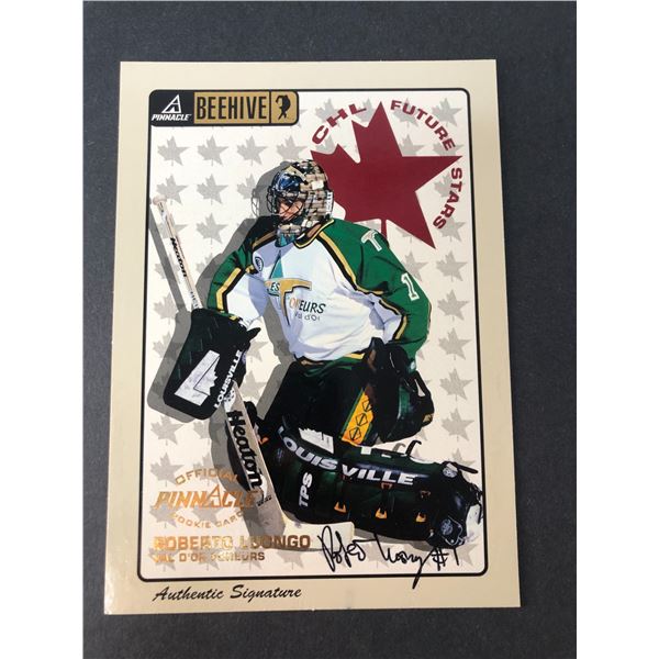 Roberto Luongo AUTOGRAPH Beehive RC - 5x7