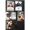 Image 1 : Hockey x5 AUTOGRAPHED Certified Cards