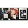 Image 1 : Baseball GAME USED Jersey Cards Lot x3