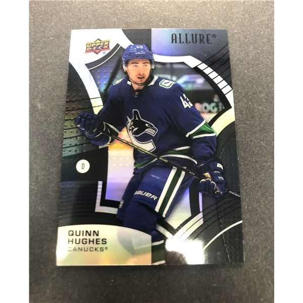 2021-22 Allure Black RAINBOW - Quinn Hughes - Canucks