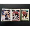 Image 1 : Hockey Goalie ROOKIE Card Lot x3 - Belfour, Joseph
