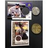 Image 1 : Larry Walker Medallion & Card LOT - Rockies