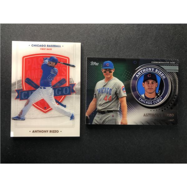 Anthony RIZZO Lot x2 - Cubs