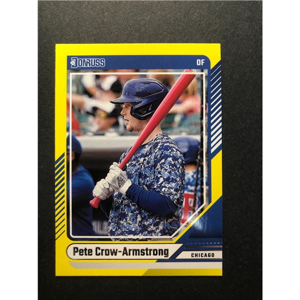 2024 Donruss Pete CROW-ARMSTRONG - Yellow Cubs