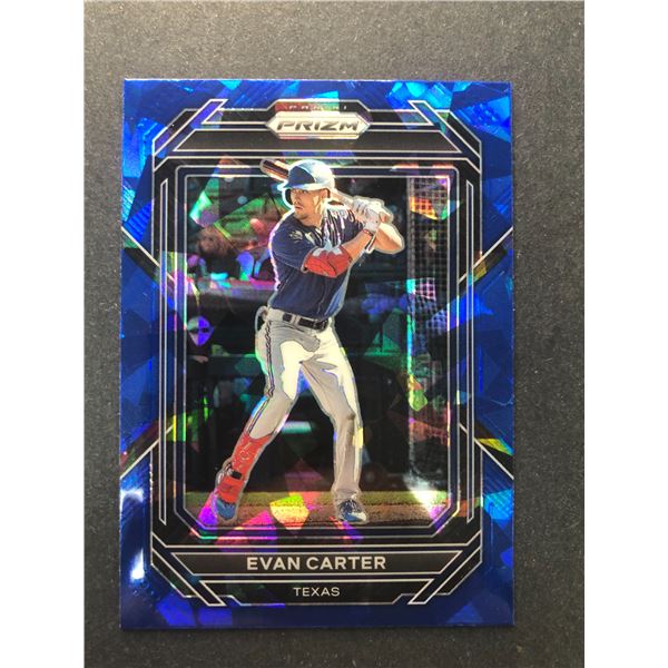 2023 Prizm BLUE ICE Evan Carter - Rangers