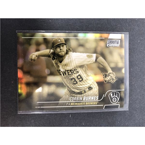 2022 SC Chrome SEPIA REFRACTOR - Corbin Burnes - Brewers