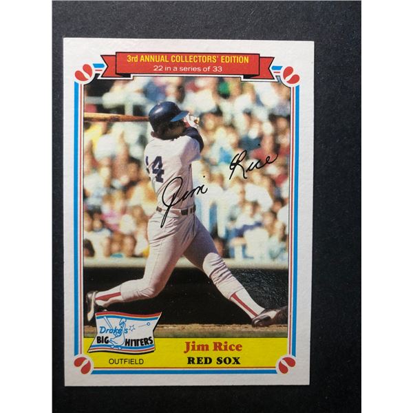 1983 Drakes - Jim Rice - Red Soxs