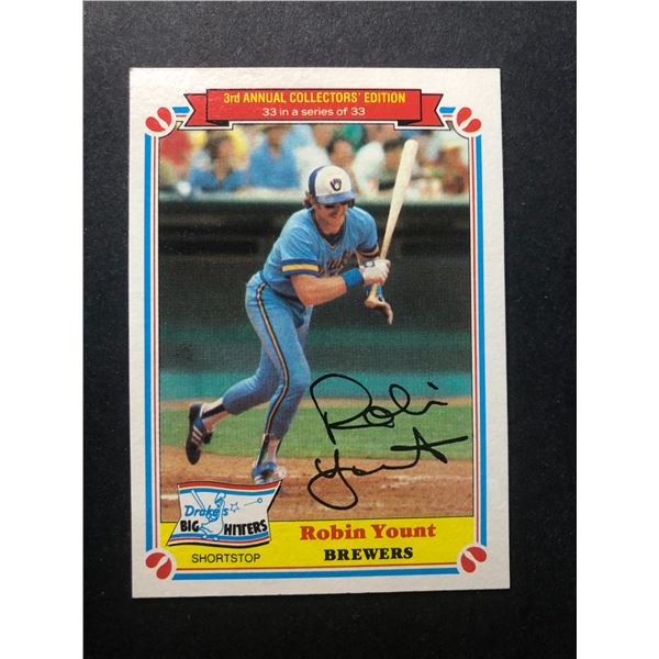 1983 Drakes - Robin Yount - Brewers