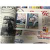 Image 2 : Vintage Baseball Card Magazines x7 w/ CARDS - Topps Magazine