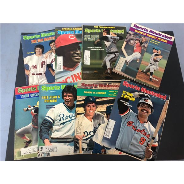 Sports Illustrated 1973-1982 LOT x8