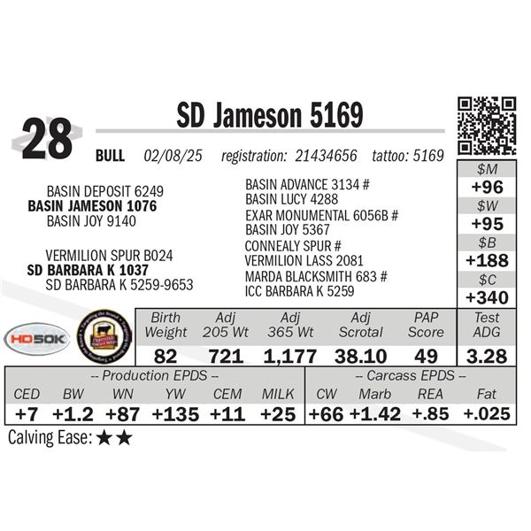 SD Jameson 5169
