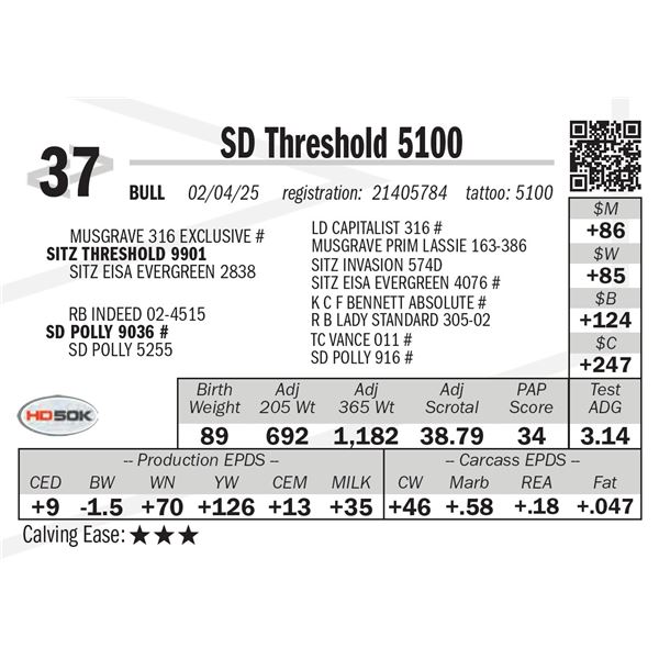 SD Threshold 5100