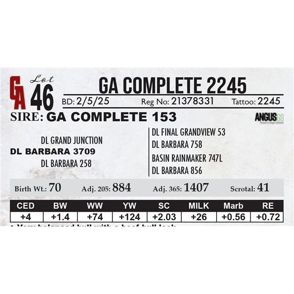 GA Complete 2245